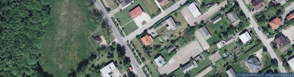 Zdjęcie satelitarne Wiejska ul.