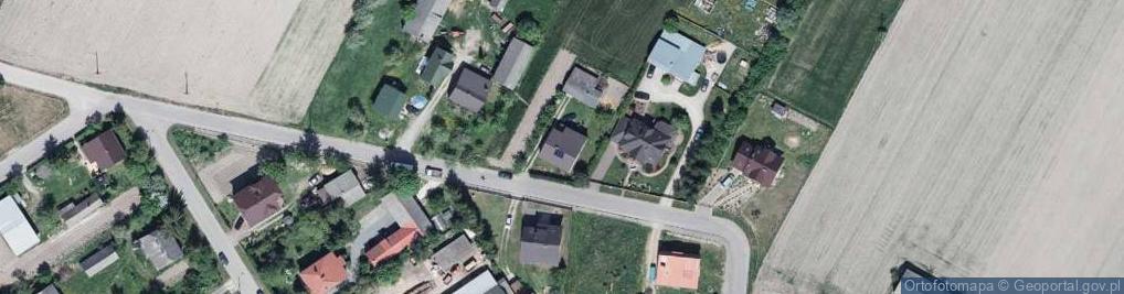 Zdjęcie satelitarne Wiejska ul.