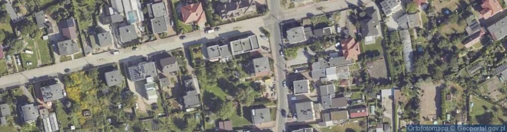 Zdjęcie satelitarne Wiejska ul.