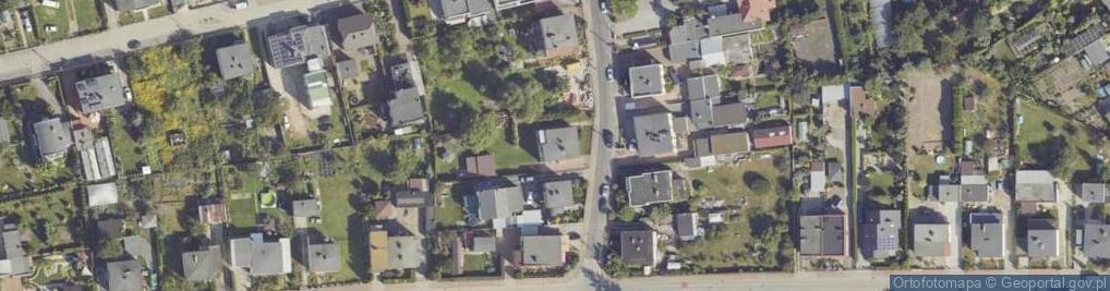 Zdjęcie satelitarne Wiejska ul.