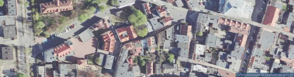 Zdjęcie satelitarne Więzienna ul.