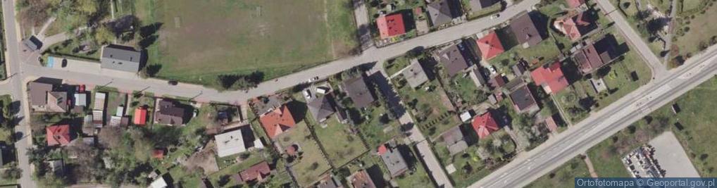 Zdjęcie satelitarne Wiosenna ul.