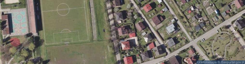 Zdjęcie satelitarne Wiosenna ul.
