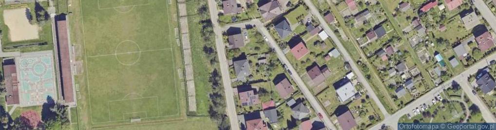 Zdjęcie satelitarne Wiosenna ul.