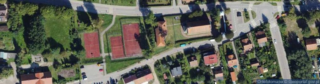 Zdjęcie satelitarne Wiejska ul.
