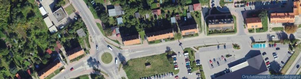 Zdjęcie satelitarne Wiejska ul.
