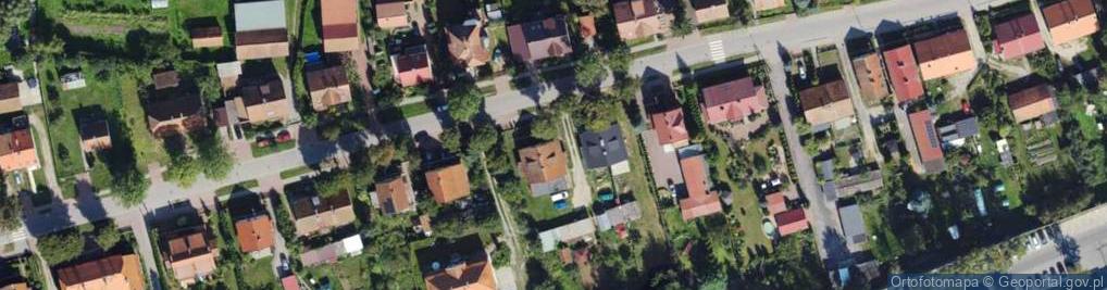 Zdjęcie satelitarne Wiejska ul.