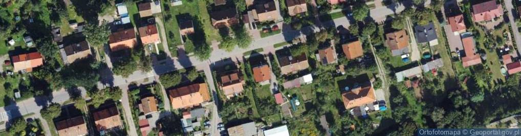 Zdjęcie satelitarne Wiejska ul.