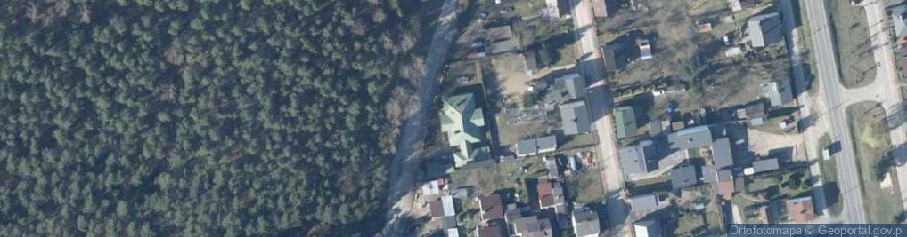 Zdjęcie satelitarne Wiejska ul.