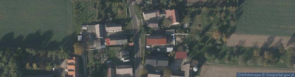 Zdjęcie satelitarne Wiejska ul.