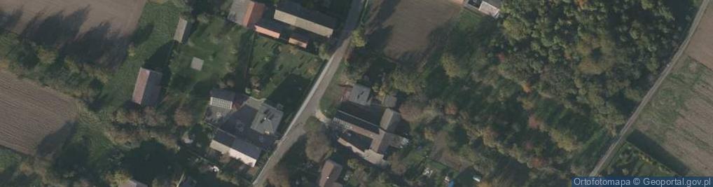 Zdjęcie satelitarne Wiejska ul.