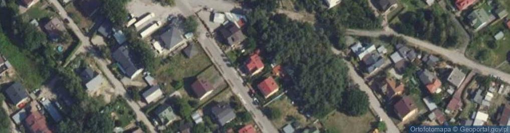 Zdjęcie satelitarne Wiosenna ul.