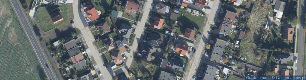 Zdjęcie satelitarne Wiosenna ul.