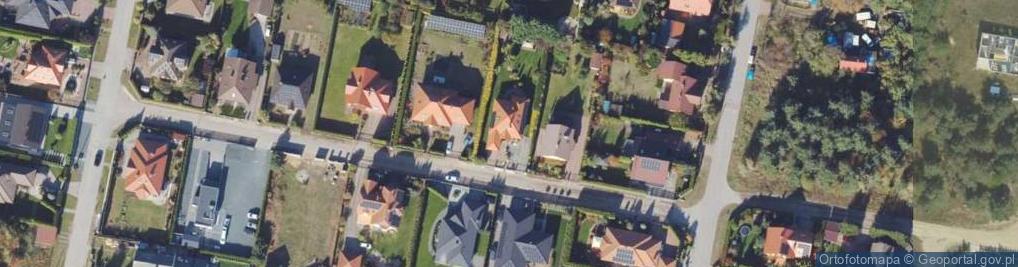 Zdjęcie satelitarne Wiosenna ul.