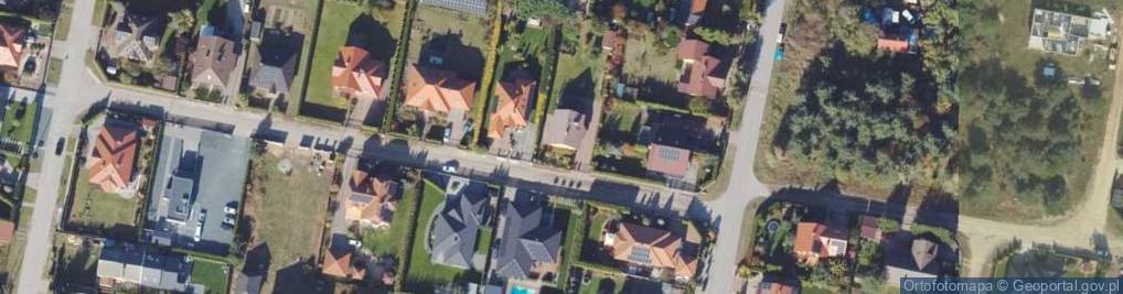 Zdjęcie satelitarne Wiosenna ul.