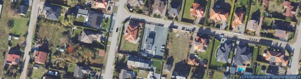 Zdjęcie satelitarne Wiosenna ul.