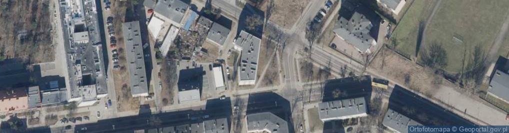 Zdjęcie satelitarne Wierzbowa ul.