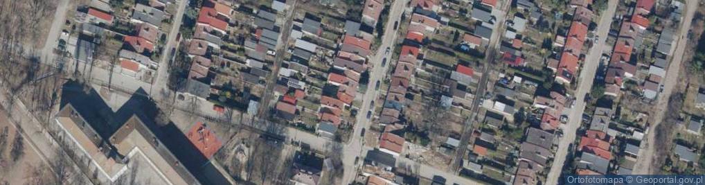 Zdjęcie satelitarne Wichrowa ul.