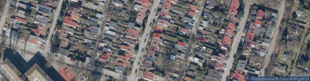 Zdjęcie satelitarne Wichrowa ul.