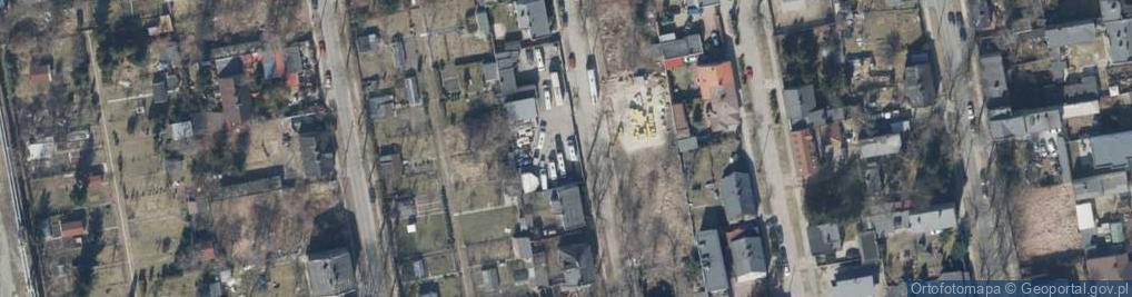 Zdjęcie satelitarne Wilanowska ul.