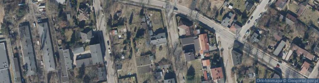 Zdjęcie satelitarne Wilanowska ul.