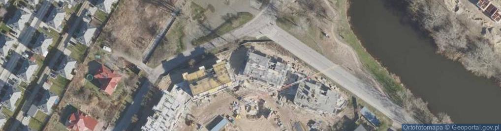 Zdjęcie satelitarne Wiślana ul.