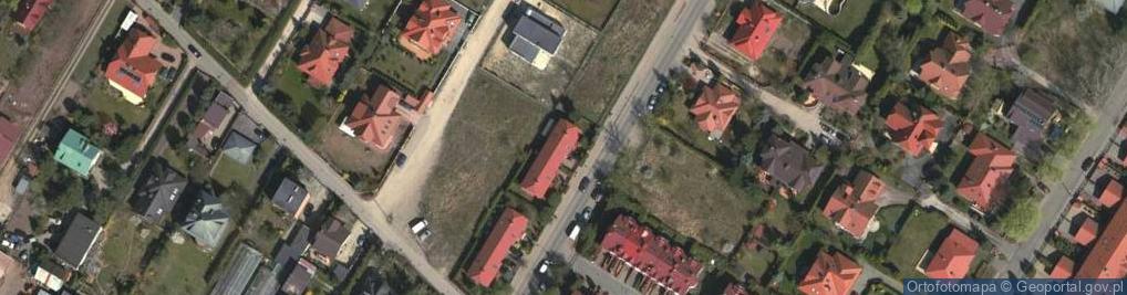 Zdjęcie satelitarne Wiślana ul.