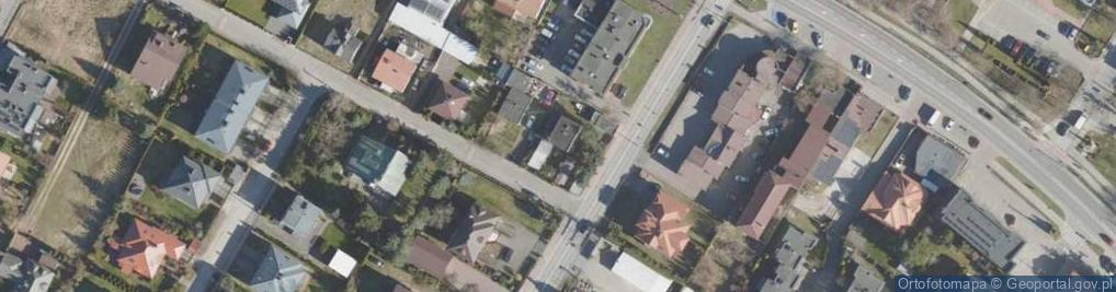 Zdjęcie satelitarne Wiślana ul.