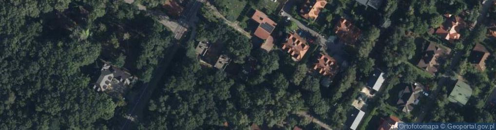 Zdjęcie satelitarne Wiślana ul.