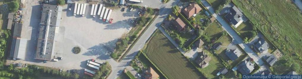 Zdjęcie satelitarne Wiejska ul.