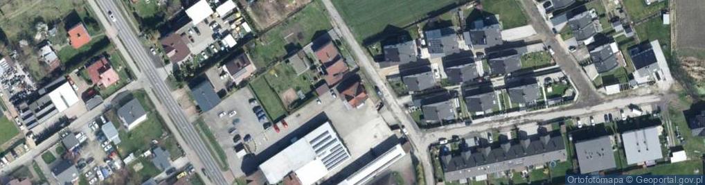 Zdjęcie satelitarne Wiejska ul.