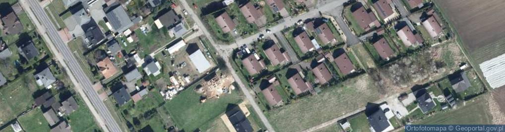 Zdjęcie satelitarne Wiejska ul.