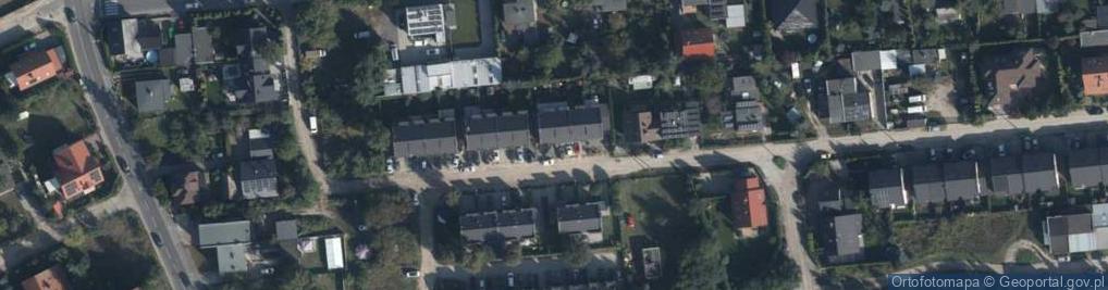 Zdjęcie satelitarne Wiejska ul.