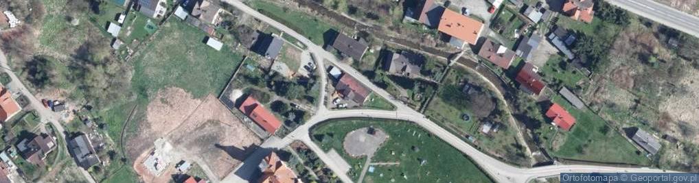 Zdjęcie satelitarne Wiejska ul.