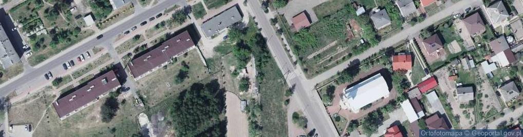 Zdjęcie satelitarne Wiejska ul.