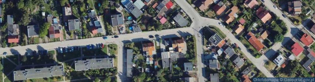 Zdjęcie satelitarne Wilcza ul.