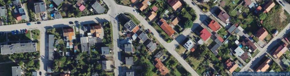 Zdjęcie satelitarne Wilcza ul.