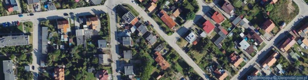 Zdjęcie satelitarne Wilcza ul.