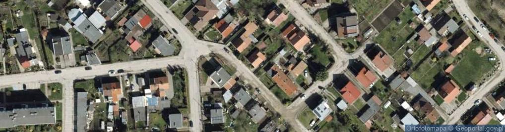 Zdjęcie satelitarne Wilcza ul.
