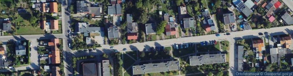 Zdjęcie satelitarne Wilcza ul.