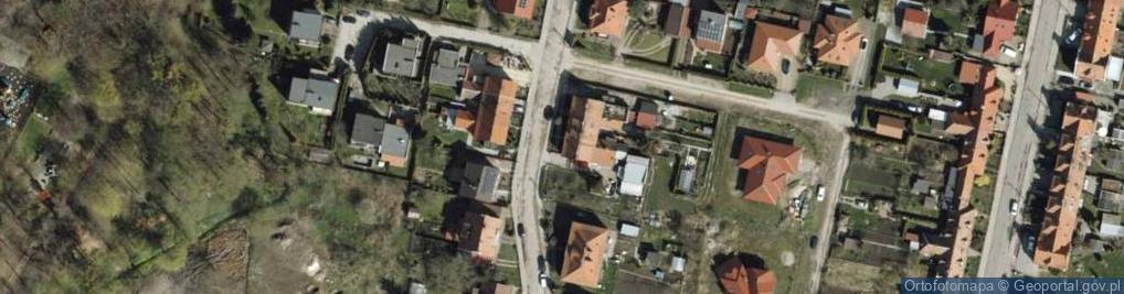 Zdjęcie satelitarne Wiosenna ul.