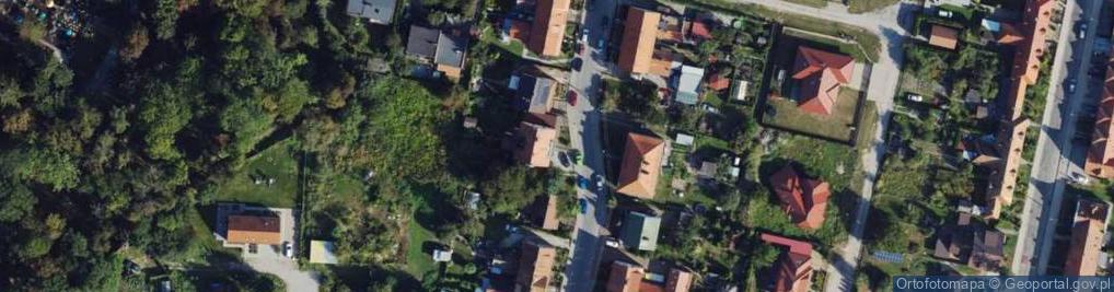 Zdjęcie satelitarne Wiosenna ul.