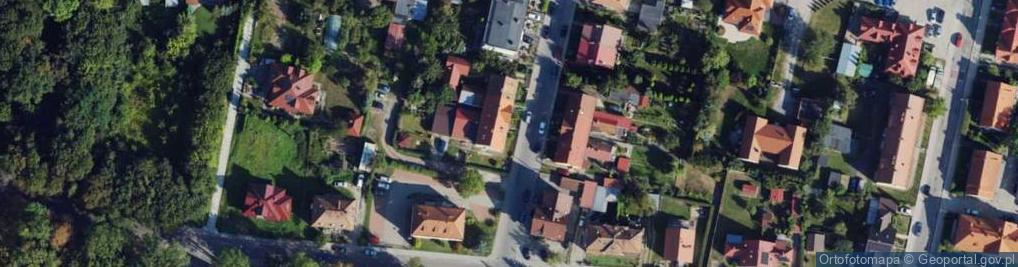 Zdjęcie satelitarne Wiosenna ul.