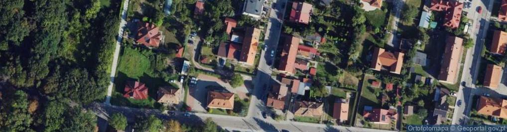 Zdjęcie satelitarne Wiosenna ul.