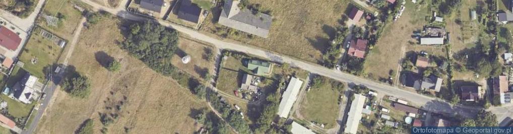 Zdjęcie satelitarne Wiejska ul.