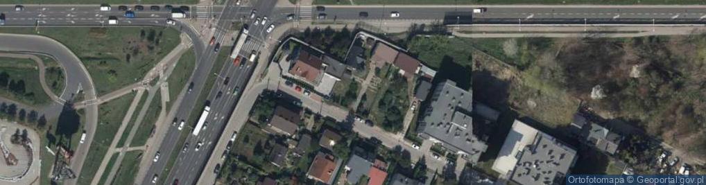 Zdjęcie satelitarne Wiejska ul.