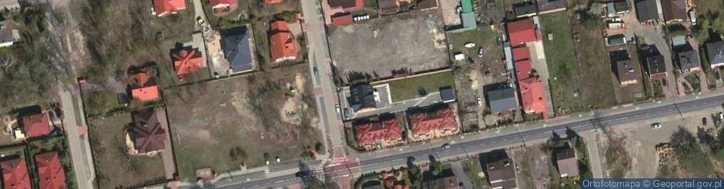 Zdjęcie satelitarne Wiśniowa ul.