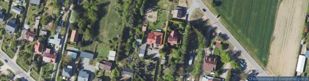 Zdjęcie satelitarne Wiśniowa ul.
