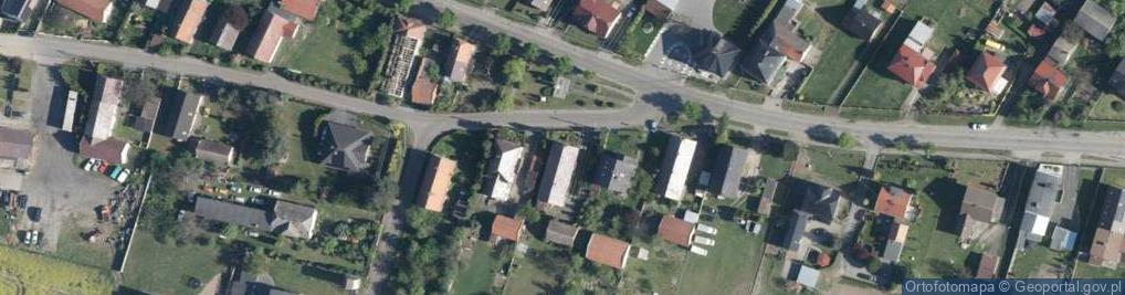 Zdjęcie satelitarne Wiejska ul.