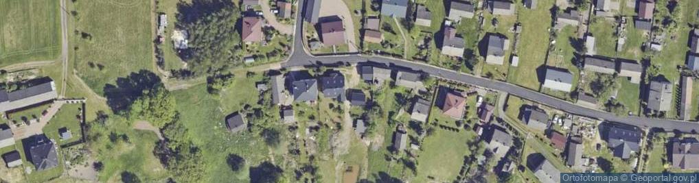 Zdjęcie satelitarne Wiejska ul.